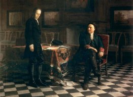 Peter the Great Interrogating the Tsarevich Alexei Petrovich at