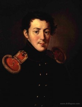 Portret Lieutenant Captain Ivan Vasilyevich Alymova