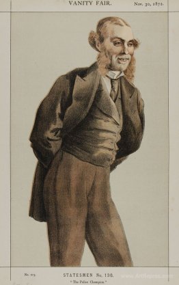 Statesmen No.1300 Caricature of Mr Roger Eykyn, Liberal M.P. for