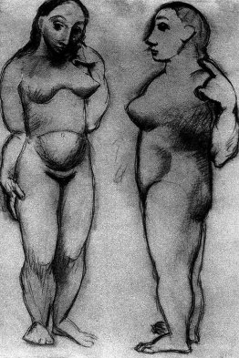 Two naked women