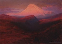 Elbrus in the Evening