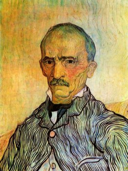 Portrait of Trabuc, an Attendant at Saint-Paul Hospital