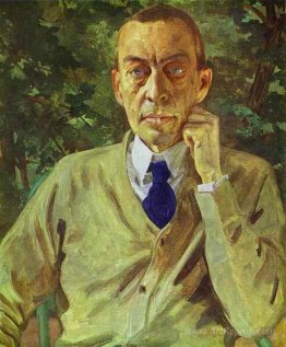 Portrait of the composer Sergei Rachmaninov