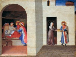 The Healing of Palladia by Saint Cosmas and Saint Damian