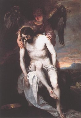 Dead Christ Supported by an Angel