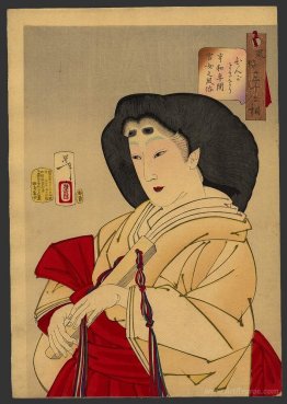 Looking refined - a court lady of the Kyowa era