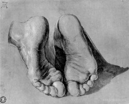 Feet of an apostle