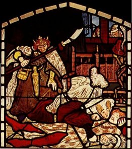 The Death of Sir Tristan, from 'The Story of Tristan and Isolde'