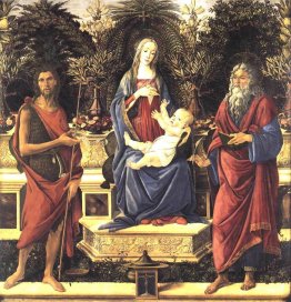 The Virgin and Child Enthroned