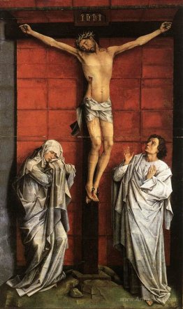 Christ on the Cross with Mary and St. John