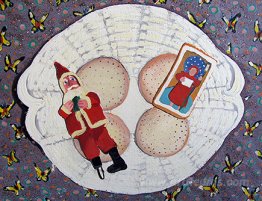 Plate of Christmas Cookies