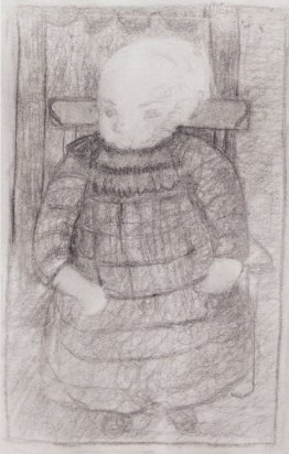 Seated child in an Armchair