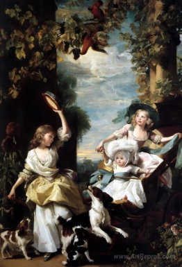 The three youngest daughters of George III