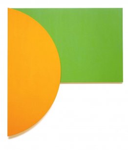 Orange Relief with Green