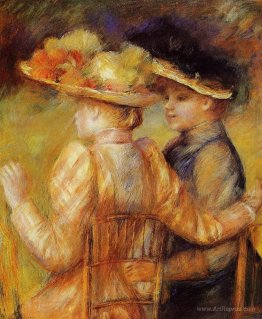 Two Women in a Garden