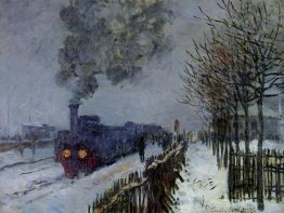 Train in the Snow or The Locomotive