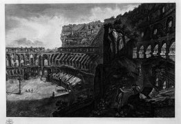 Interior view of the Colosseum