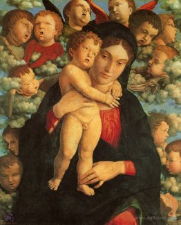 Madonna and Child with Cherubs