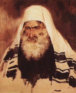 Head of old jew