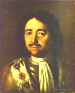 Portrait of Tsar Peter I the Great (1672-1725)