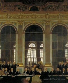 The Signing of Peace in the Hall of Mirrors, Versailles, 28 June