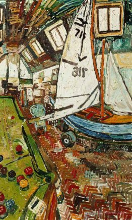 Sailboat in the Artist's Studio