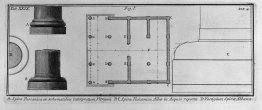 Facade of the Temple Tuscany (by Vitruvius, according to Le Roy