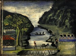 Donkey Bridge (part of Tapestry in six paintings)