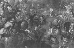 Francesco II Gonzaga against Charles VIII of France 1495 in figh