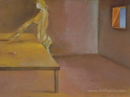 Untitled - Female Figure with Catalonian Bread