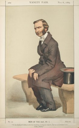 Men or Women of the Day No.10 Caricature of The Rev Frederick Te