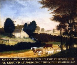 Grave of William Penn at Jordans in England