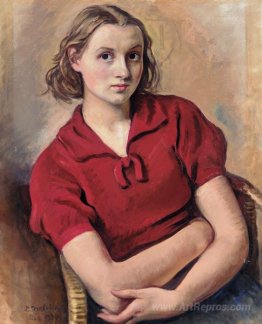 Portrait of the artist's daughter