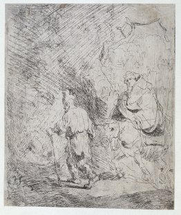 The flight into Egypt a sketch