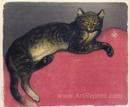 Winter Cat Litho