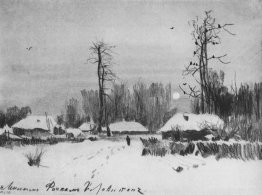 Village. Winter.