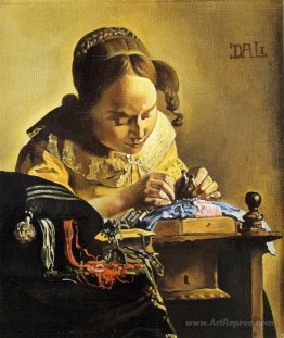 The Lacemaker (after Vermeer)