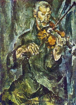 Portrait of a violinist Grigory Fedorovich Romashkov