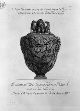 Cinerary vase you see over the front door of the Palace of the V