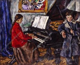 Children at the piano