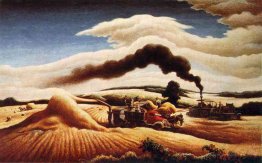 Threshing Wheat