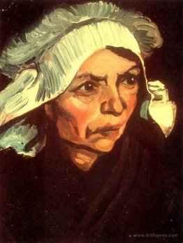 Head of a Peasant Woman with White Cap