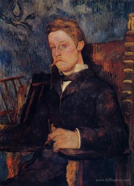 Portrait of a seated man