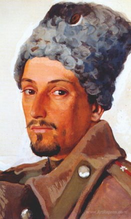 Yevgeny Lanceray in a shako