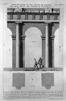 The Roman antiquities, t. 4, Plate XXXIII. Vista of a first clas