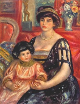 Portrait of Madame Duberville with Her Son Henri