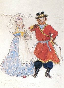 A coachman and a nurse.Costume design