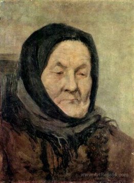 Portrait of old woman