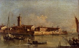 View of the Island of San Michele near Murano, Venice