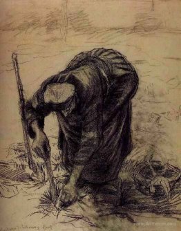 Peasant Woman, Planting Beets